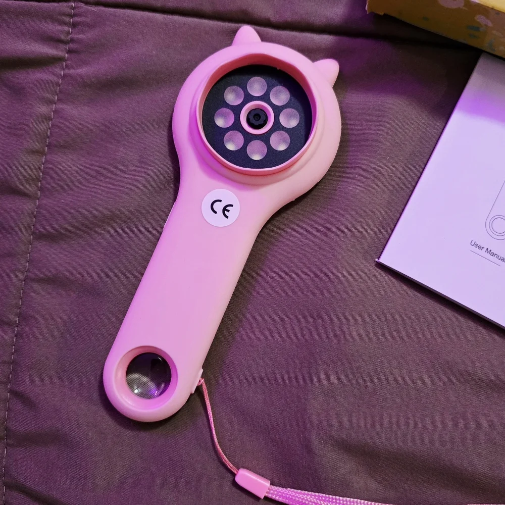 Kids Pink Carry Along Microscope